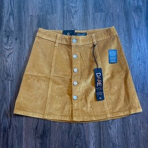 Celebrity Pink Corduroy Skirt